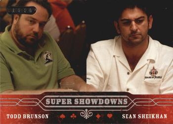2006 Razor Poker #50 Todd Brunson / Sean Sheikhan Front